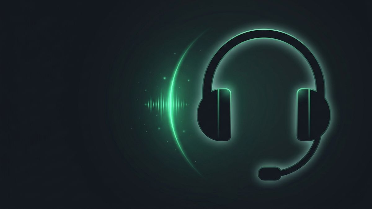 A glowing telephone headset with a soundwave, illustrating legal intake and lead response