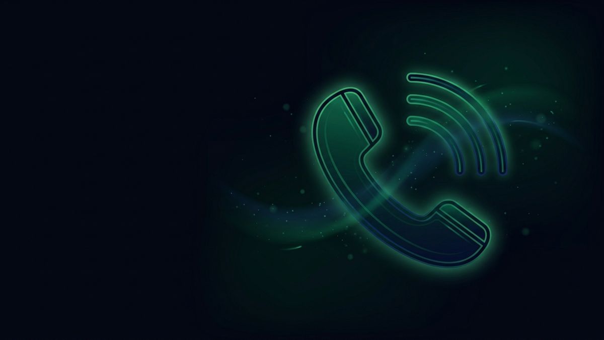 A glowing telephone headset with a soundwave, illustrating legal intake and lead response