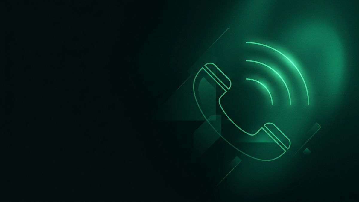 A glowing telephone headset with a soundwave, illustrating legal intake and lead response