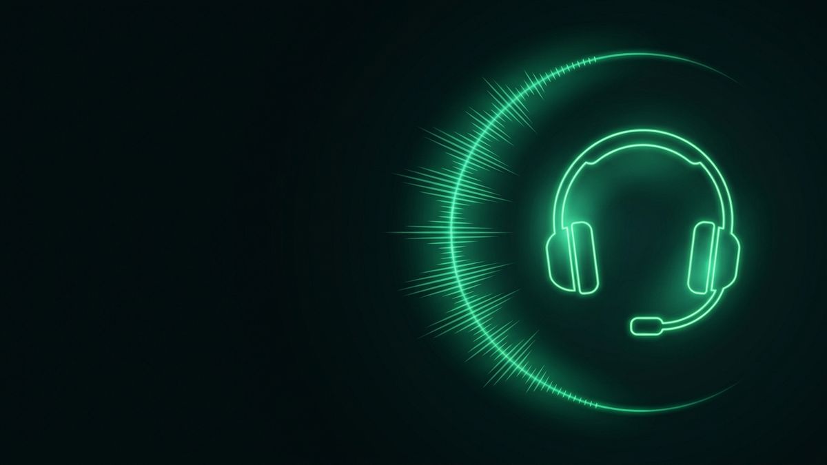 A glowing telephone headset with a soundwave, illustrating legal intake and lead response